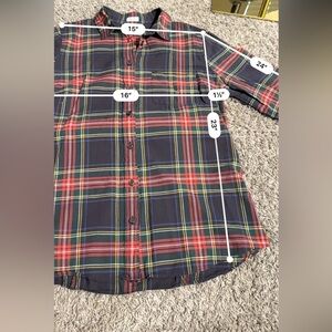 J.Crew classic Plaid Button-Up Shirt - S - NWOT